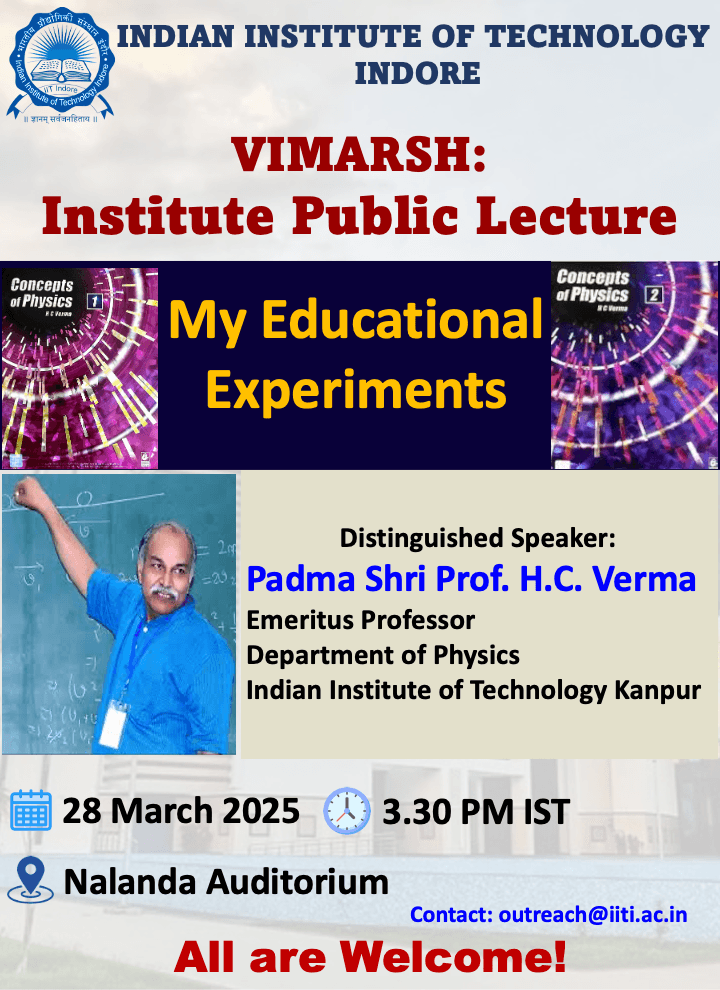 Professor H.C. Verma, FNASc (Padma Shri Awardee)